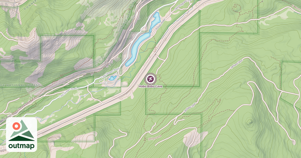 Map of Hobo Bobo Cave