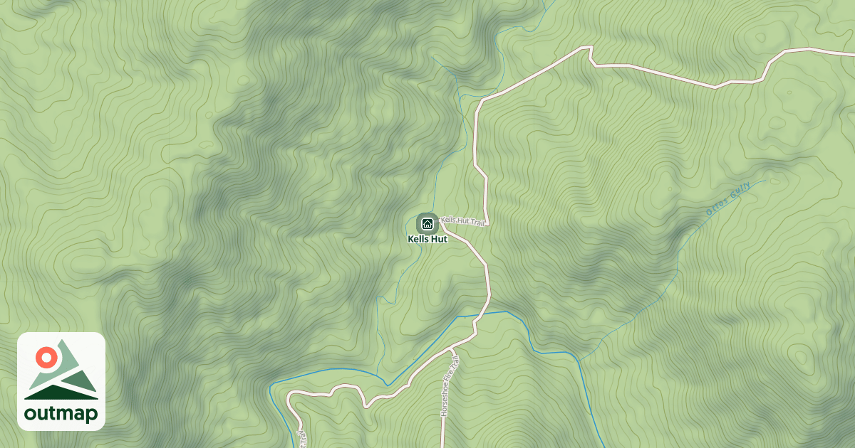 Map of Kells Hut