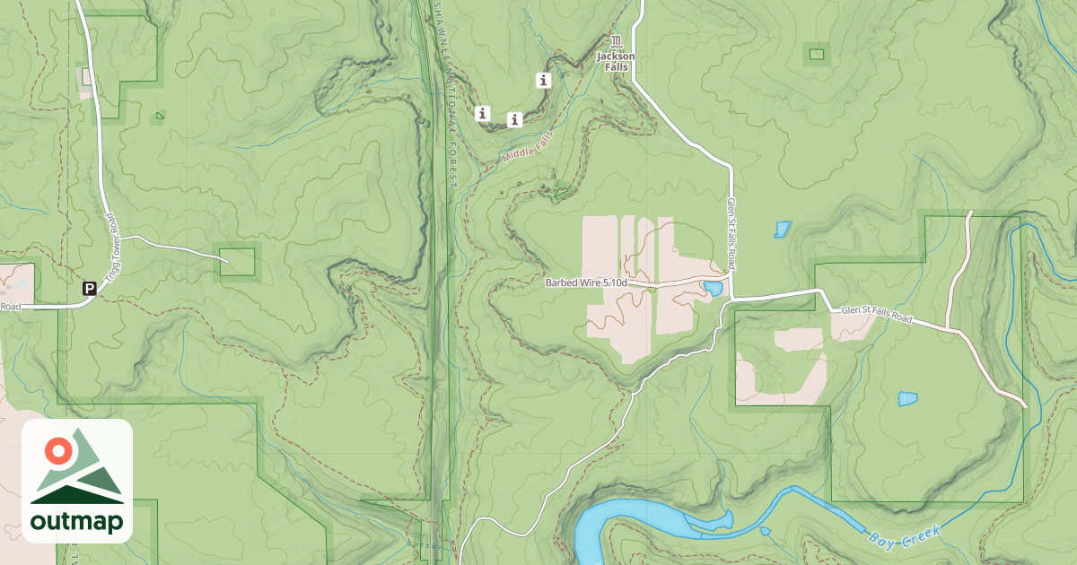 Map of Barbed Wire