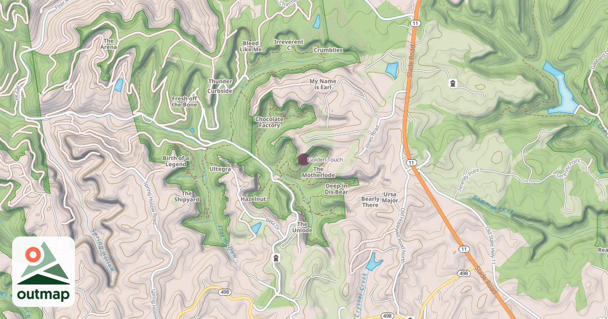 Map of Golden Touch