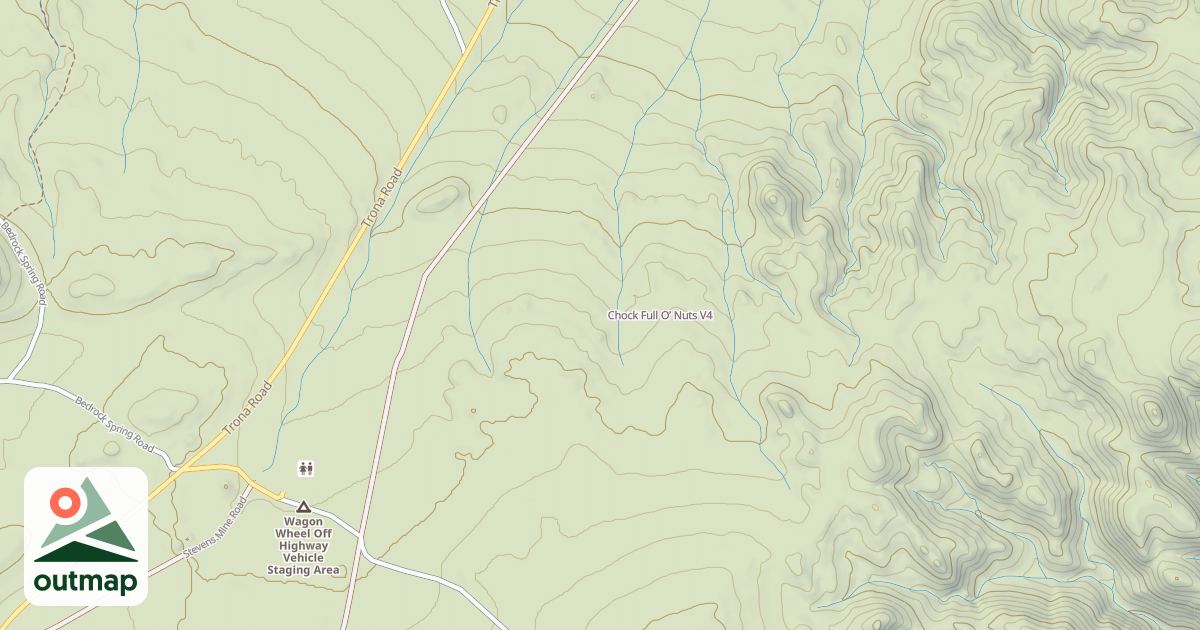 Map of Chock Full O’ Nuts