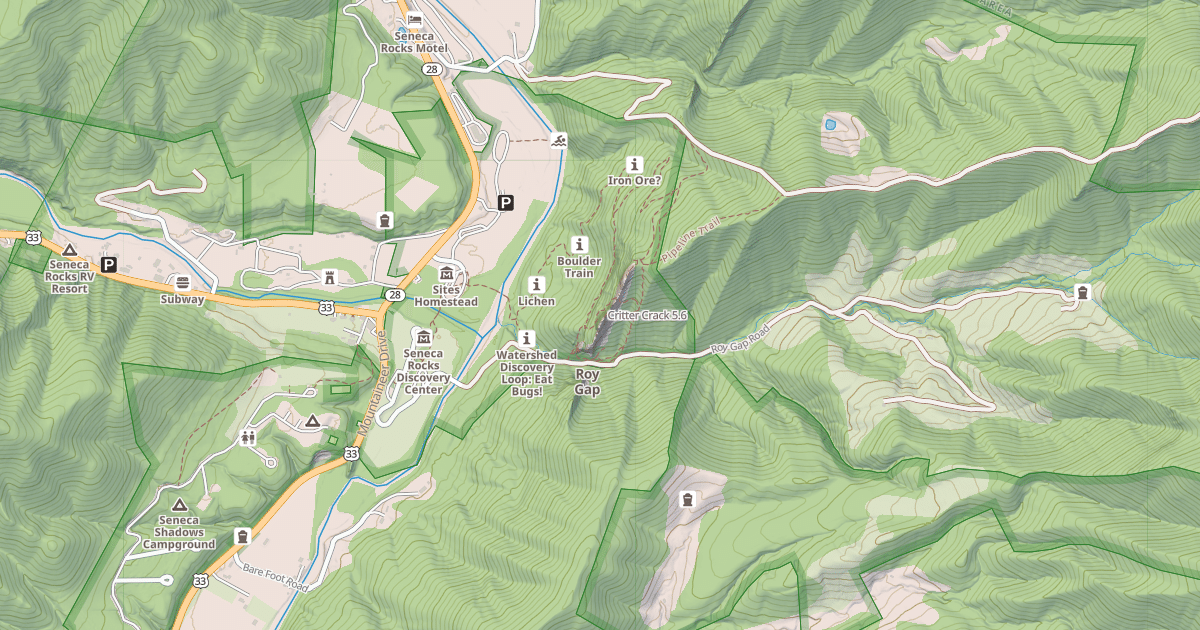 Map preview of Critter Crack