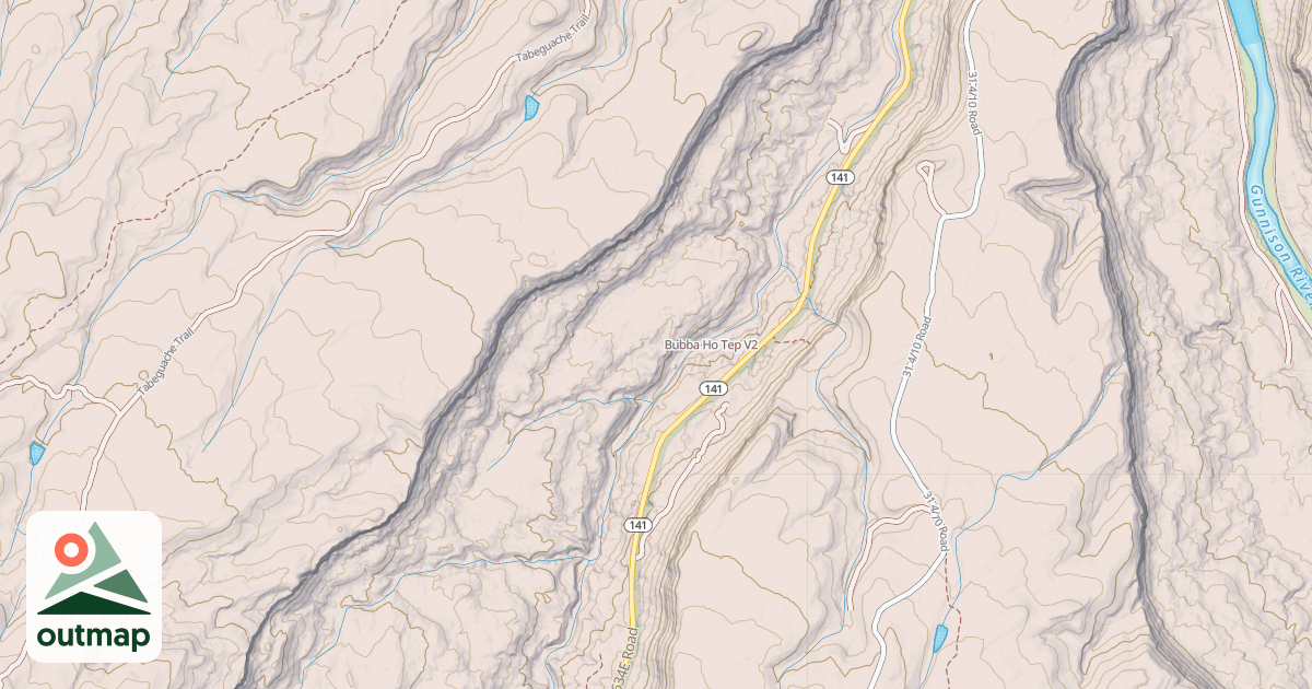 Map of Bubba Ho Tep