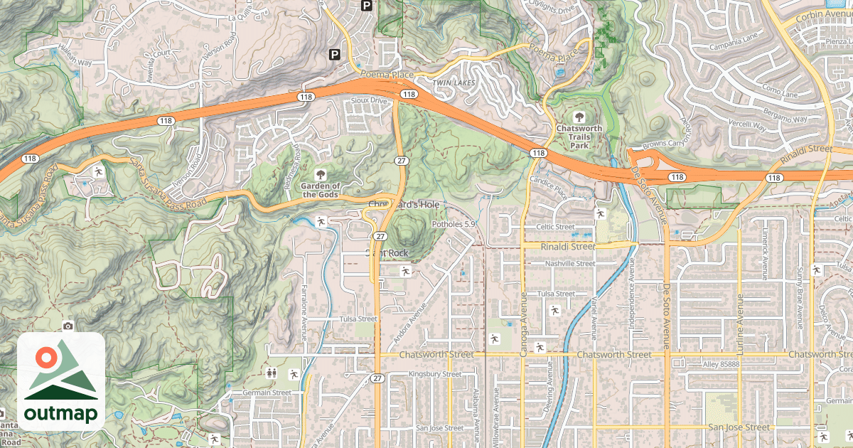 Map of Potholes