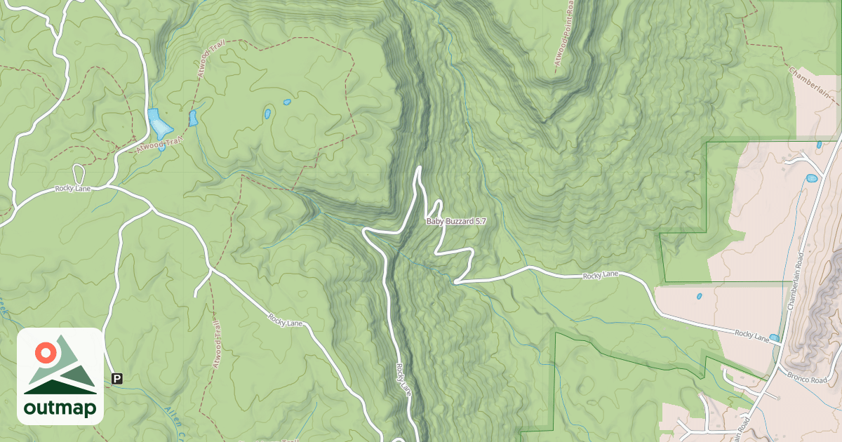 Map of Baby Buzzard