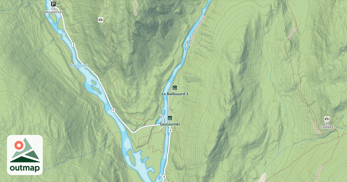 Map of Le Balbuzard 2