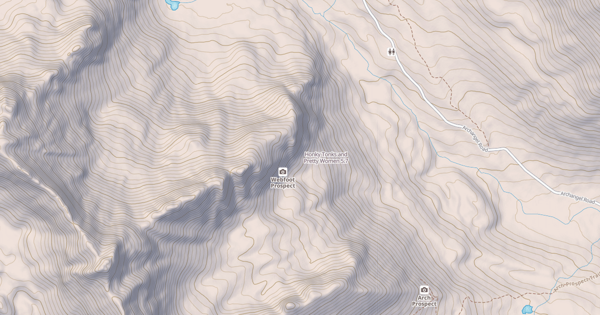 Map preview of Honky Tonks and Pretty Women