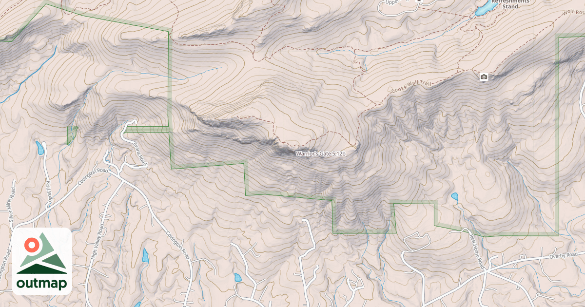 Map of Warrior's Gate