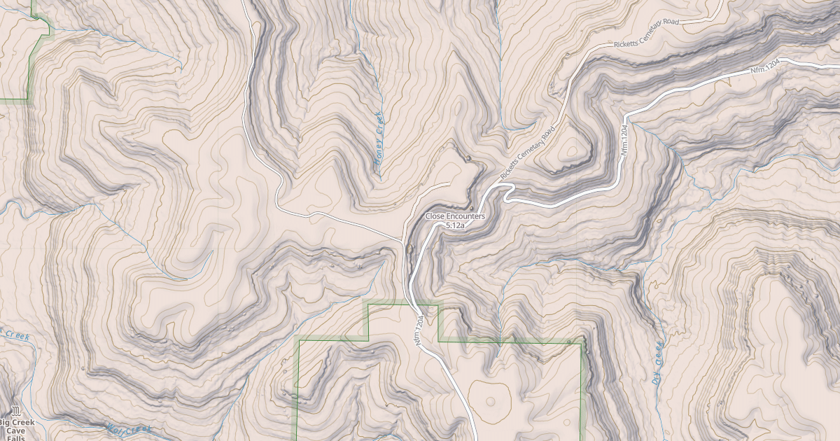 Map preview of Close Encounters