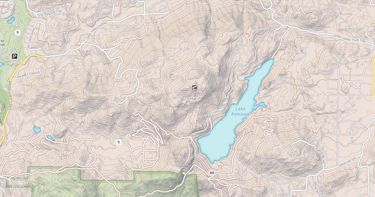 Map preview of Hup