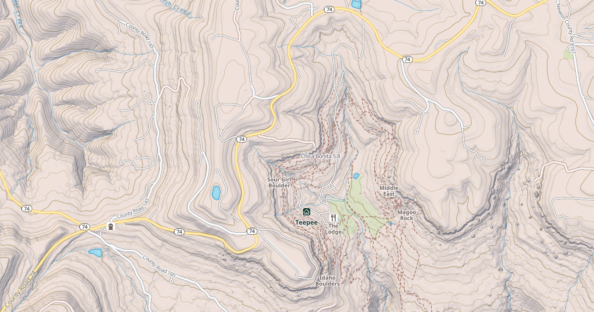 Map preview of Chica Bonita