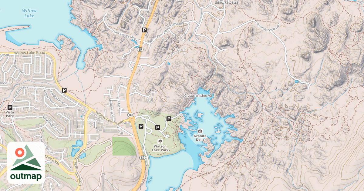 Map of Crystal Witches