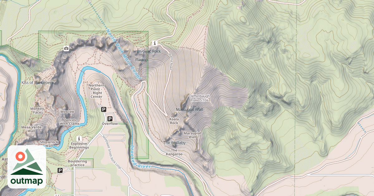 Map of Deffenbaugh Flake