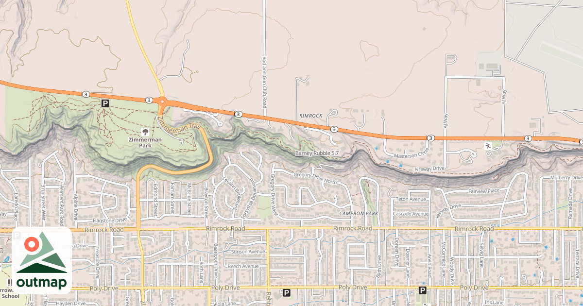 Map of Barney Rubble