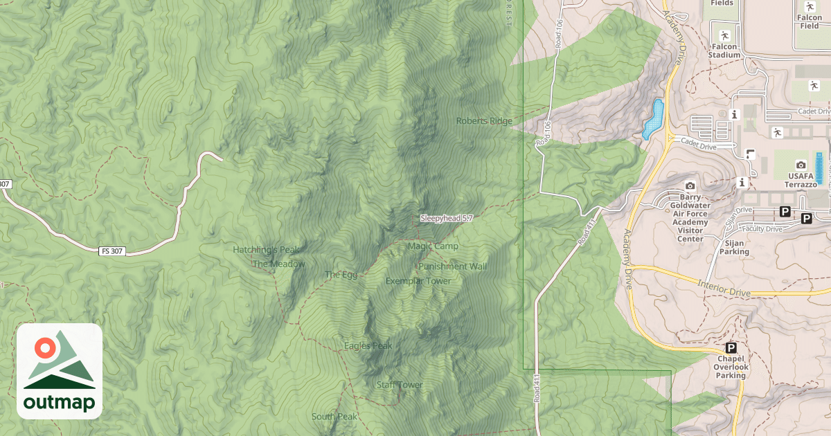 Map of Sleepyhead