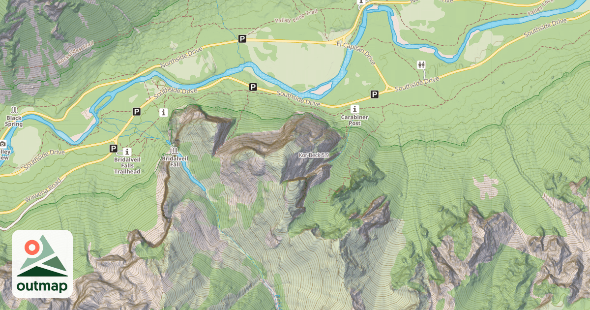 Map of Kor-Beck