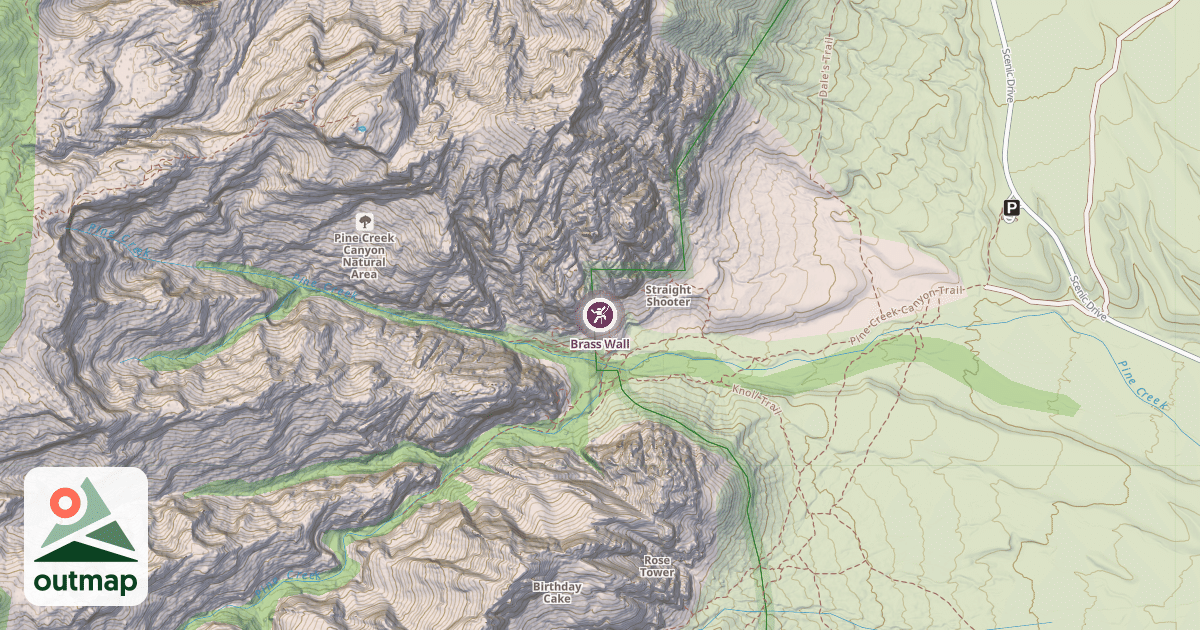 Map of Brass Wall