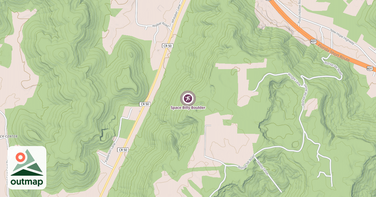 Map of Space Billy Boulder