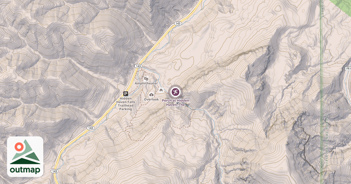Map of Perch at Hidden Haven, The