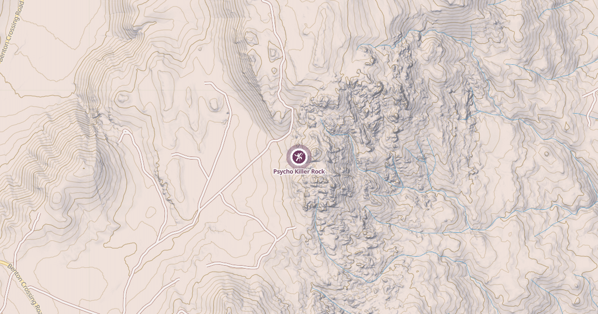 Map preview of Psycho Killer Rock