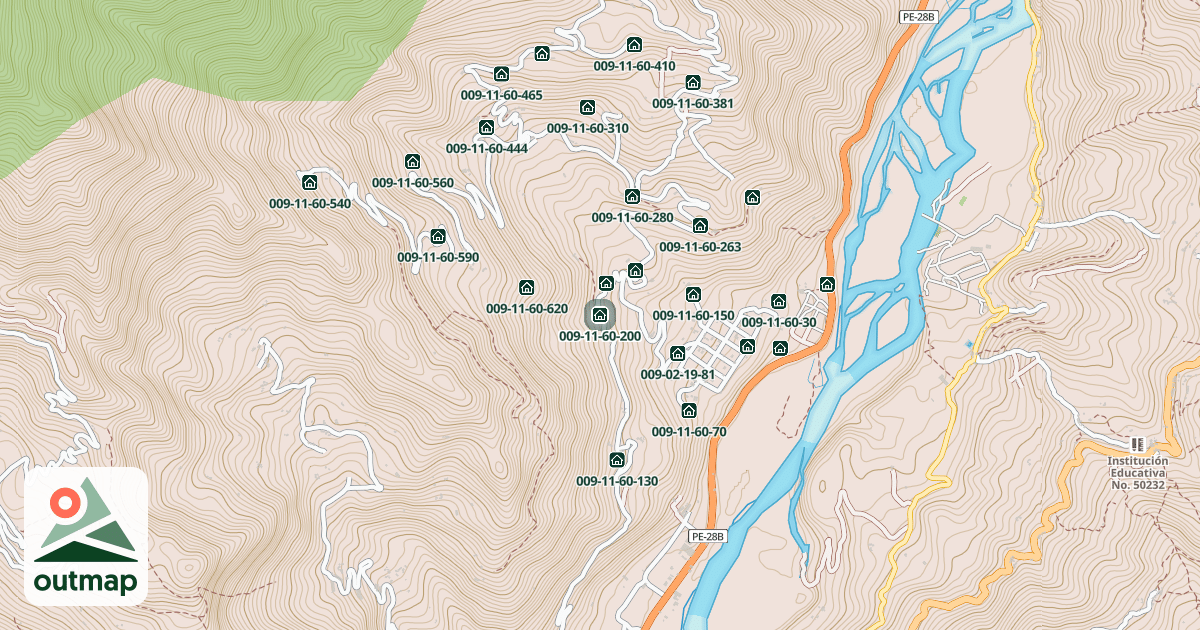 Map of 009-11-60-200