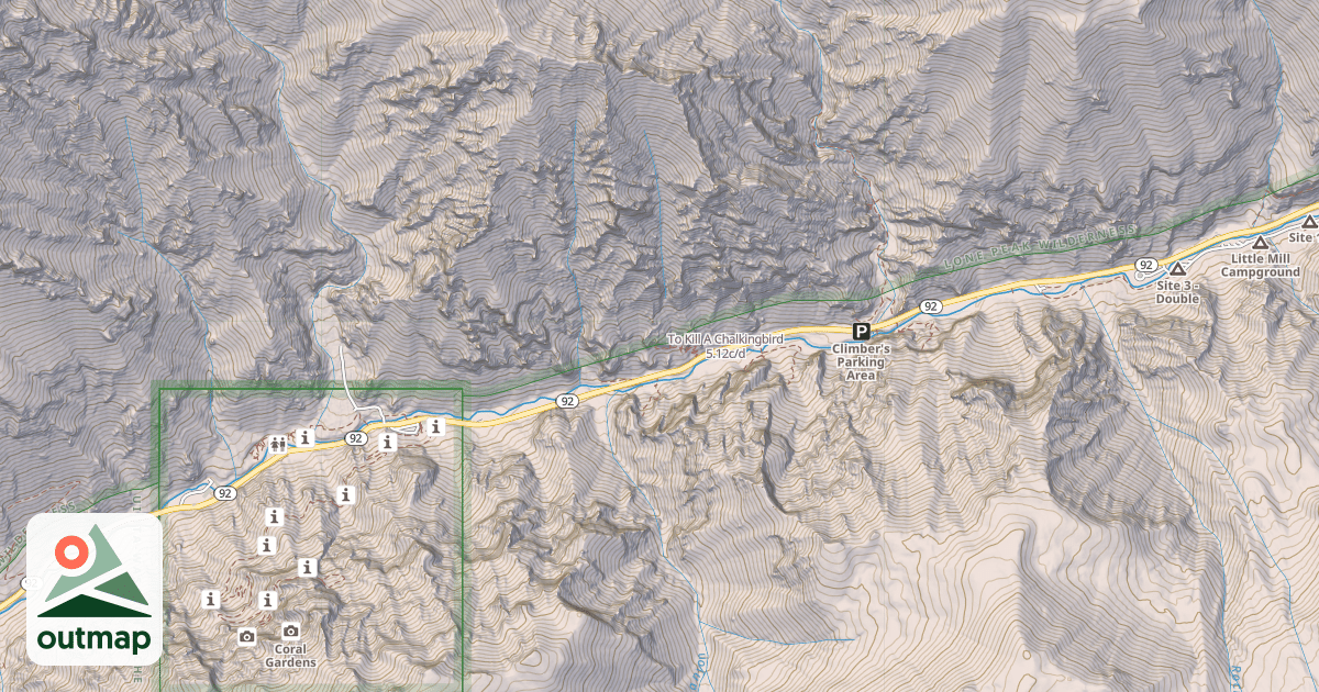 Map of To Kill A Chalkingbird