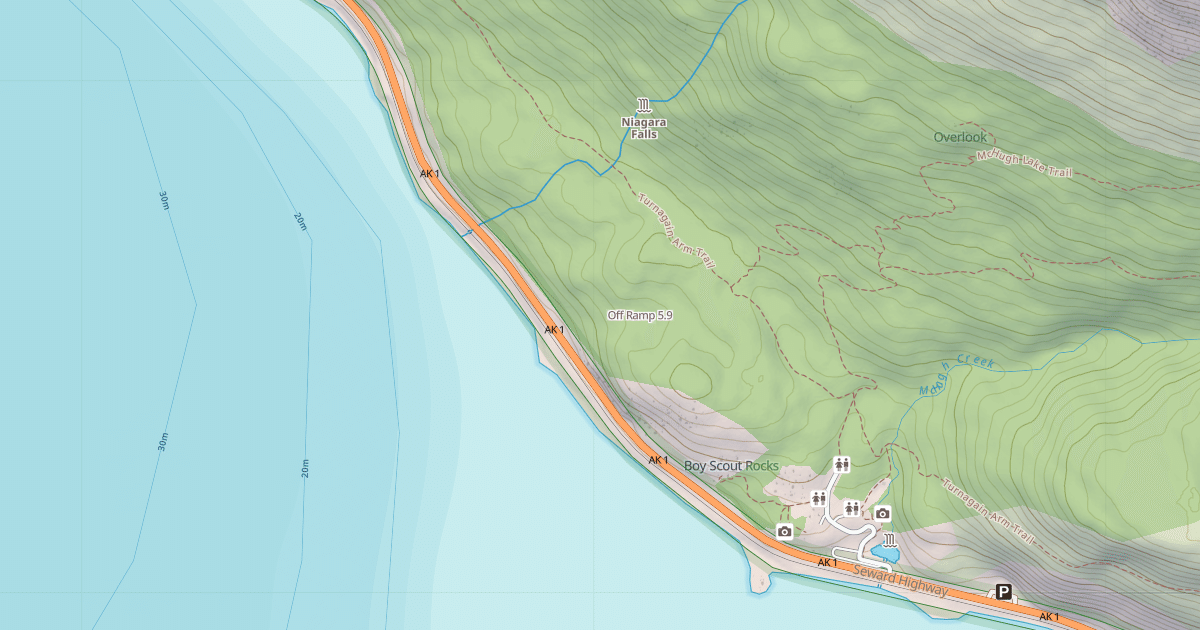 Map preview of Off Ramp