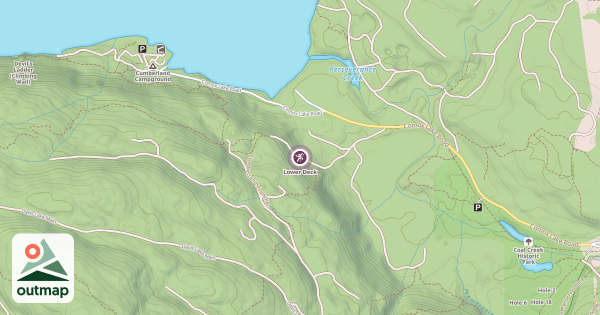 Map of Lower Deck
