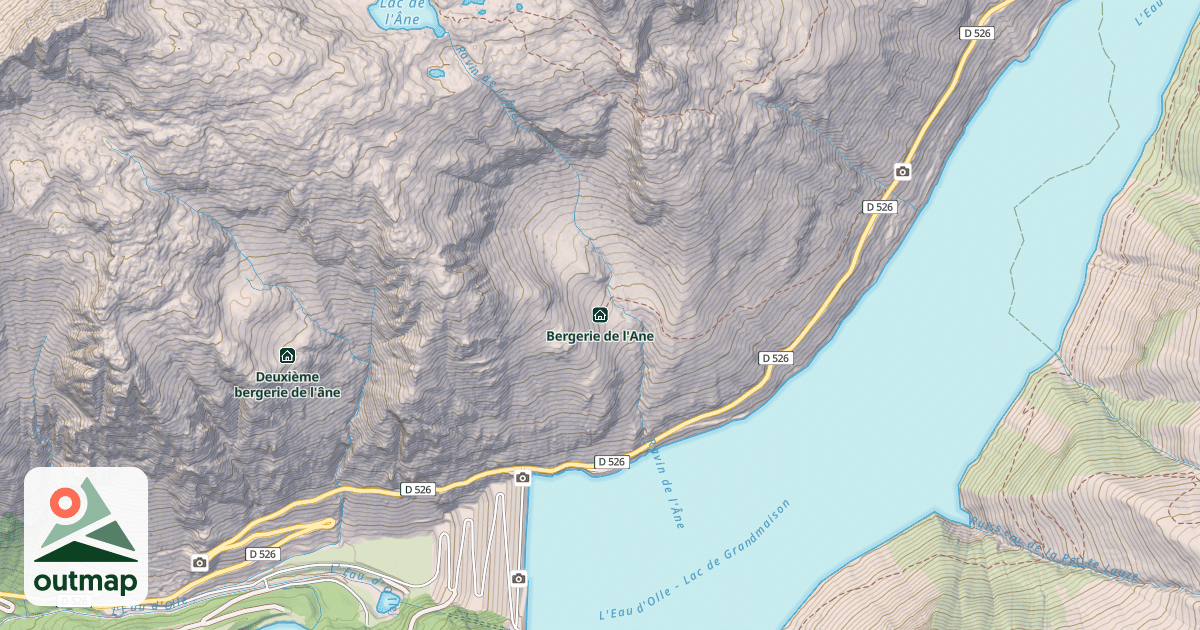 Map of Bergerie de l'Ane