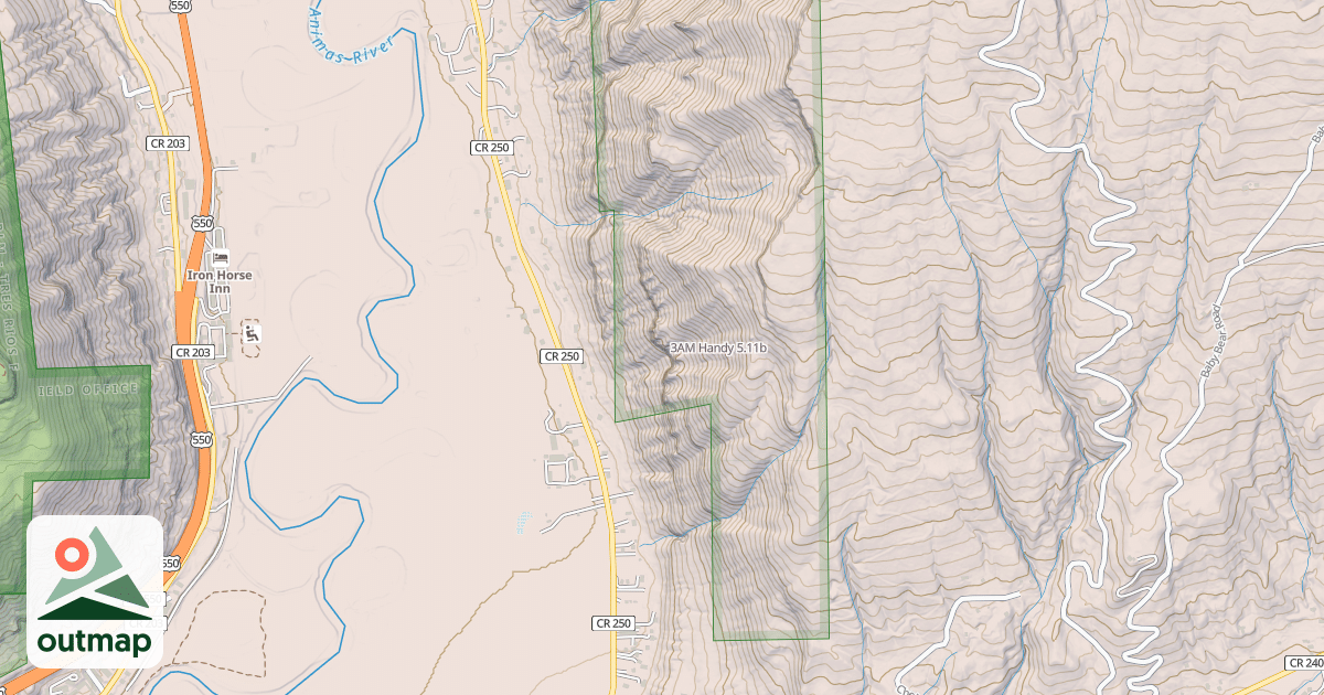 Map of 3AM Handy
