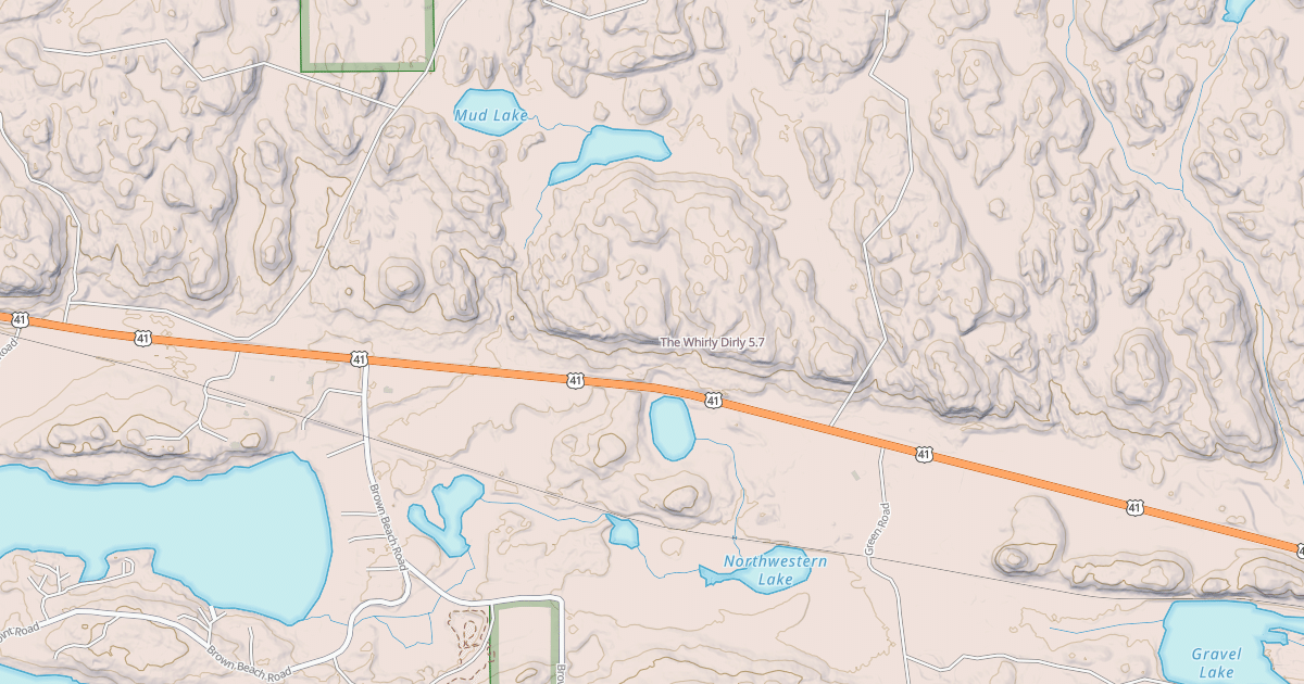Map preview of The Whirly Dirly