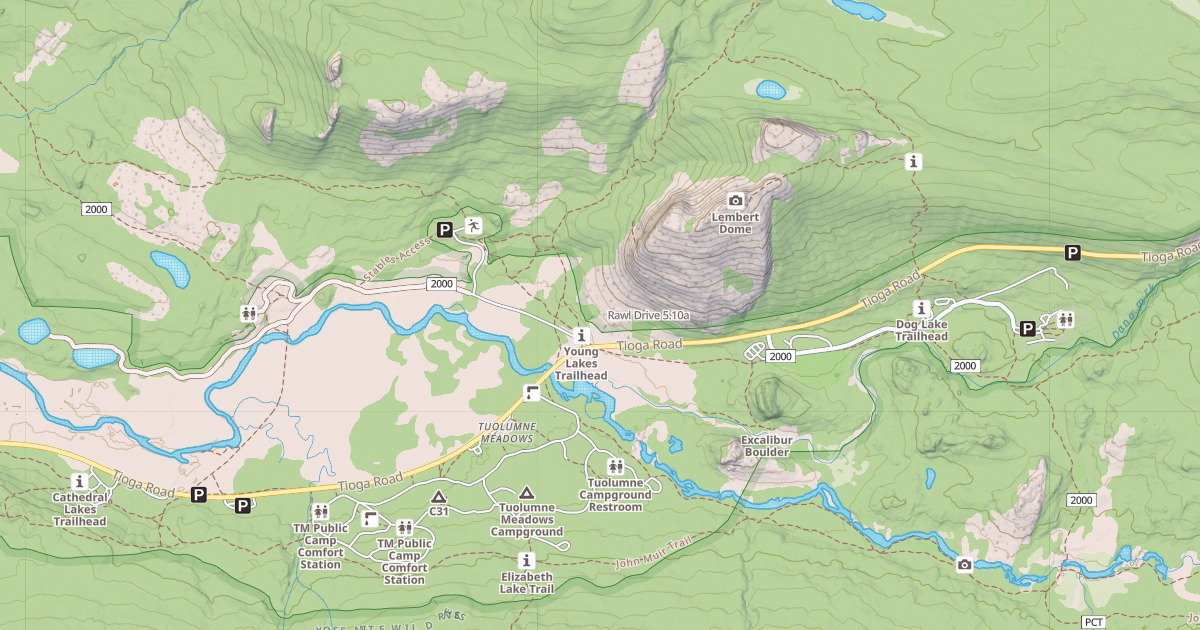 Map preview of Rawl Drive