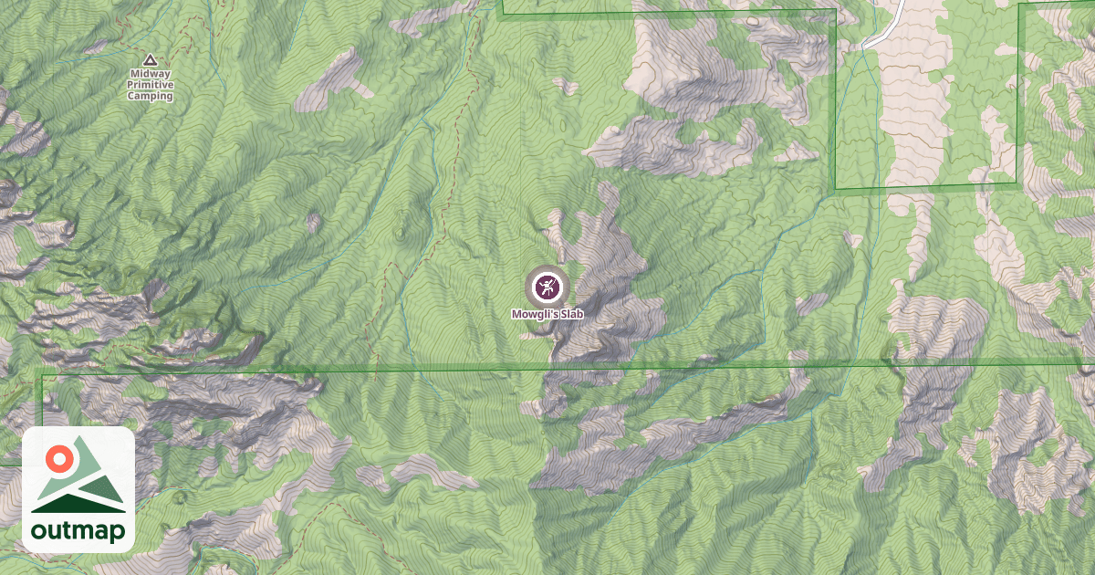 Map of Mowgli's Slab