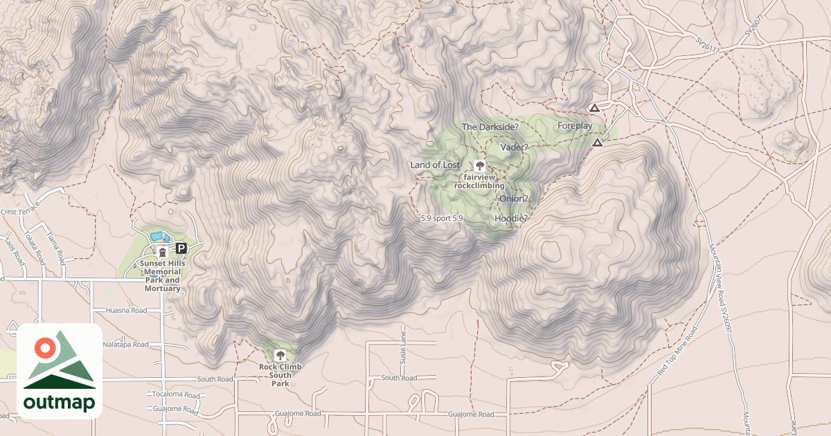 Map of 5.9 sport