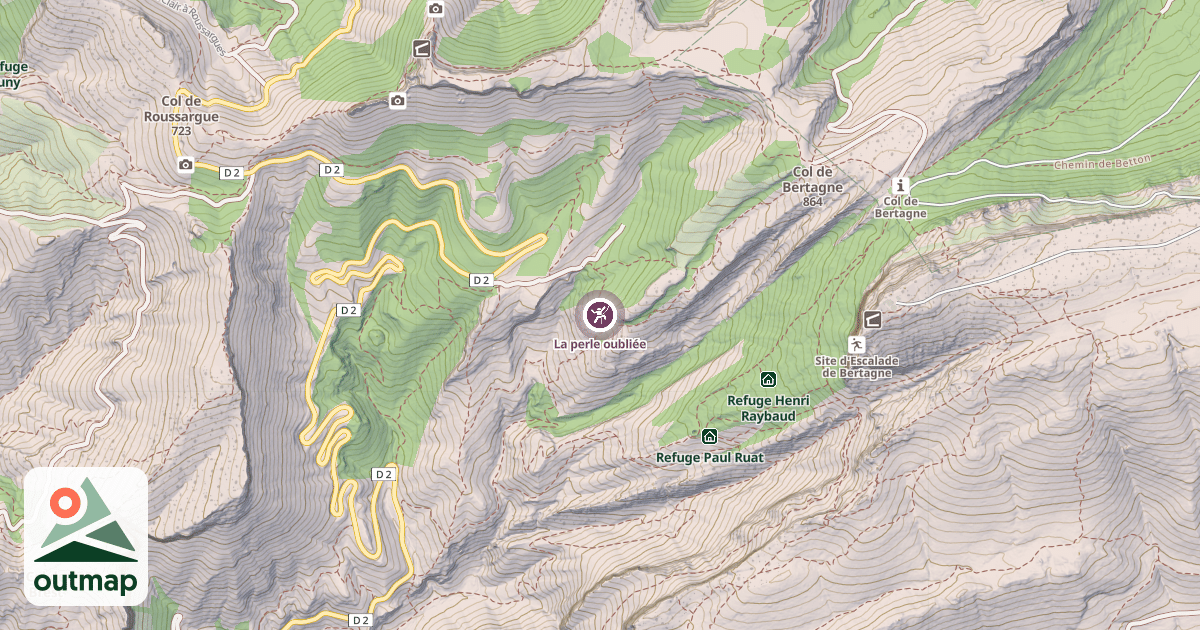 Map of La perle oubliée