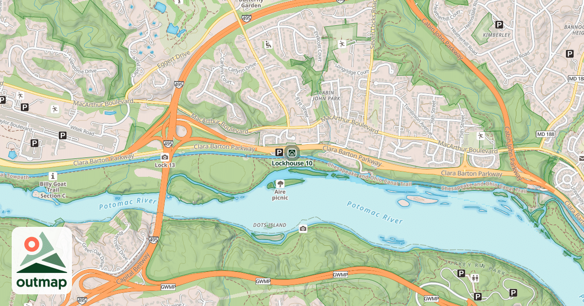 Map of Lockhouse 10