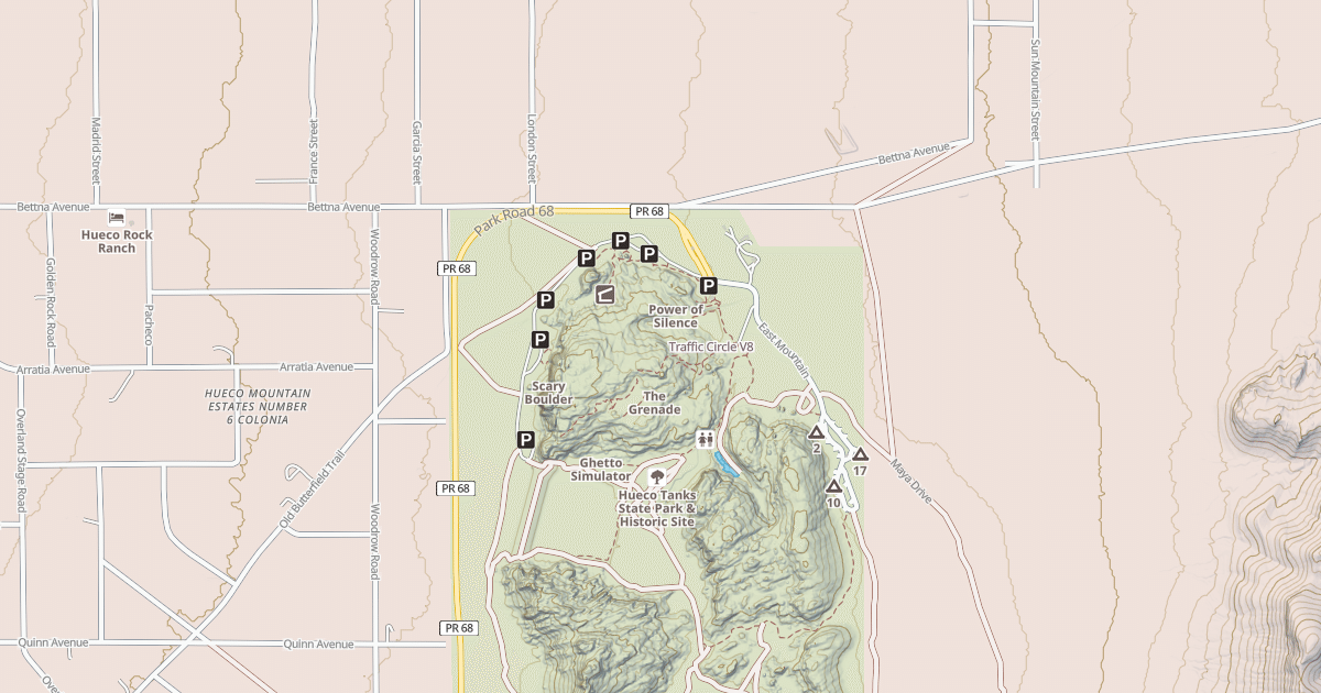 Map preview of Traffic Circle