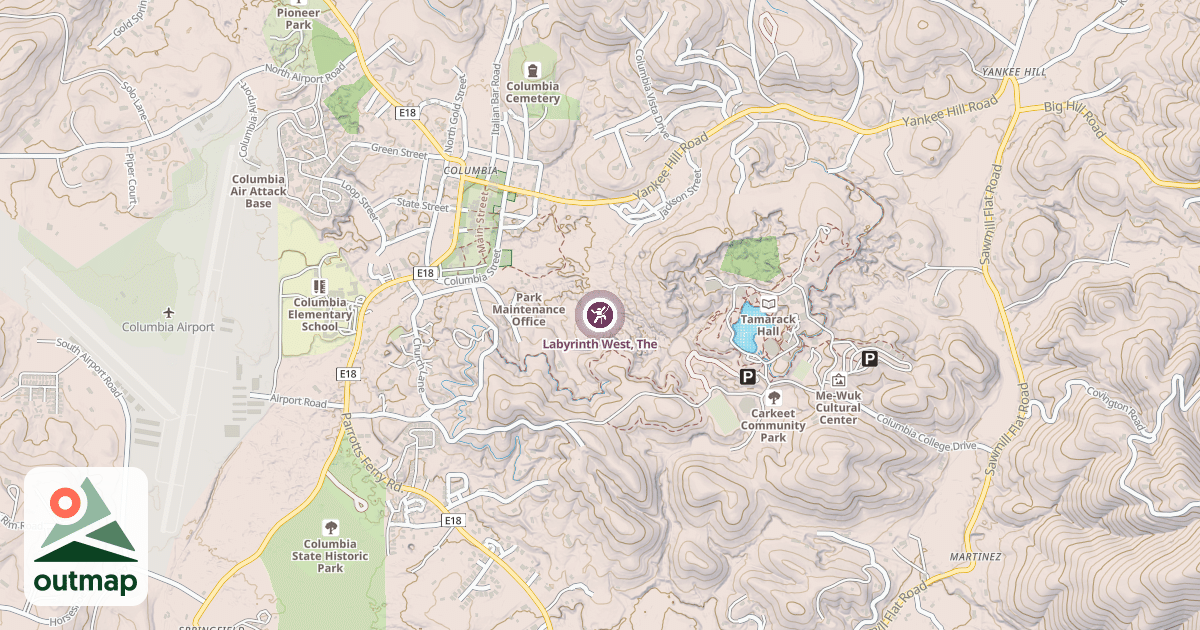 Map of Labyrinth West, The