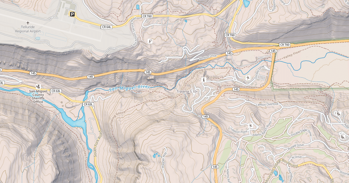 Map preview of Traverse