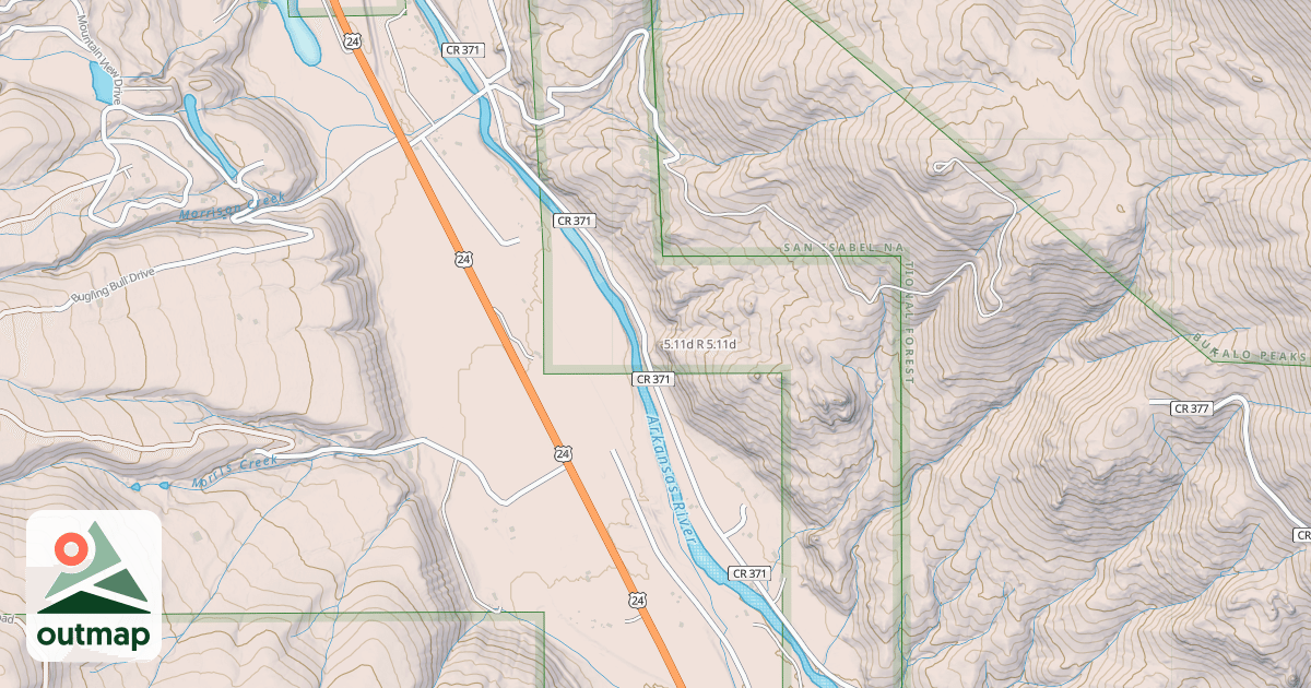 Map of 5.11d R