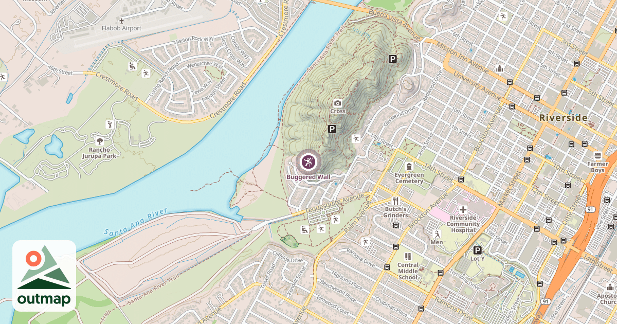 Map of Buggered Wall