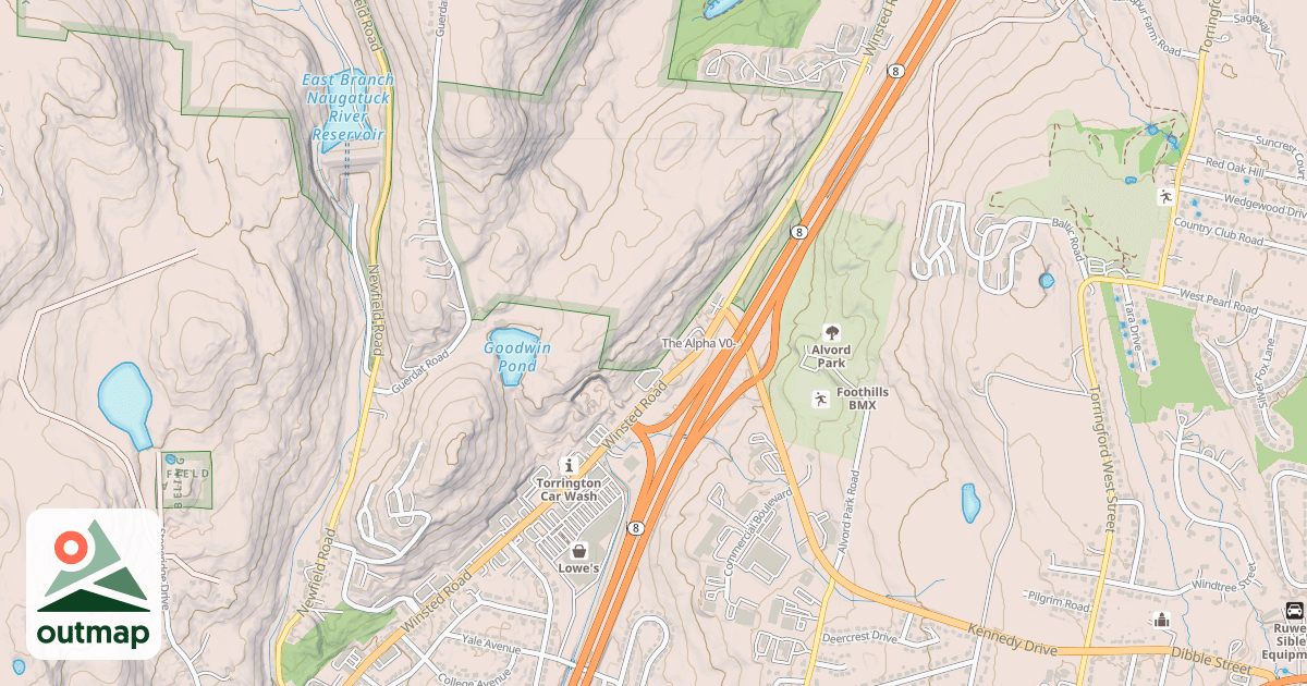 Map of The Alpha