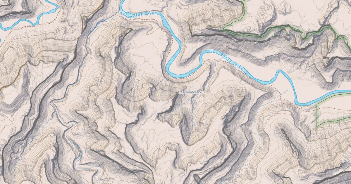Map preview of Tres Hombres