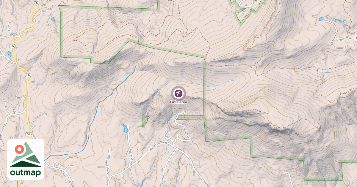 Map of Emla area