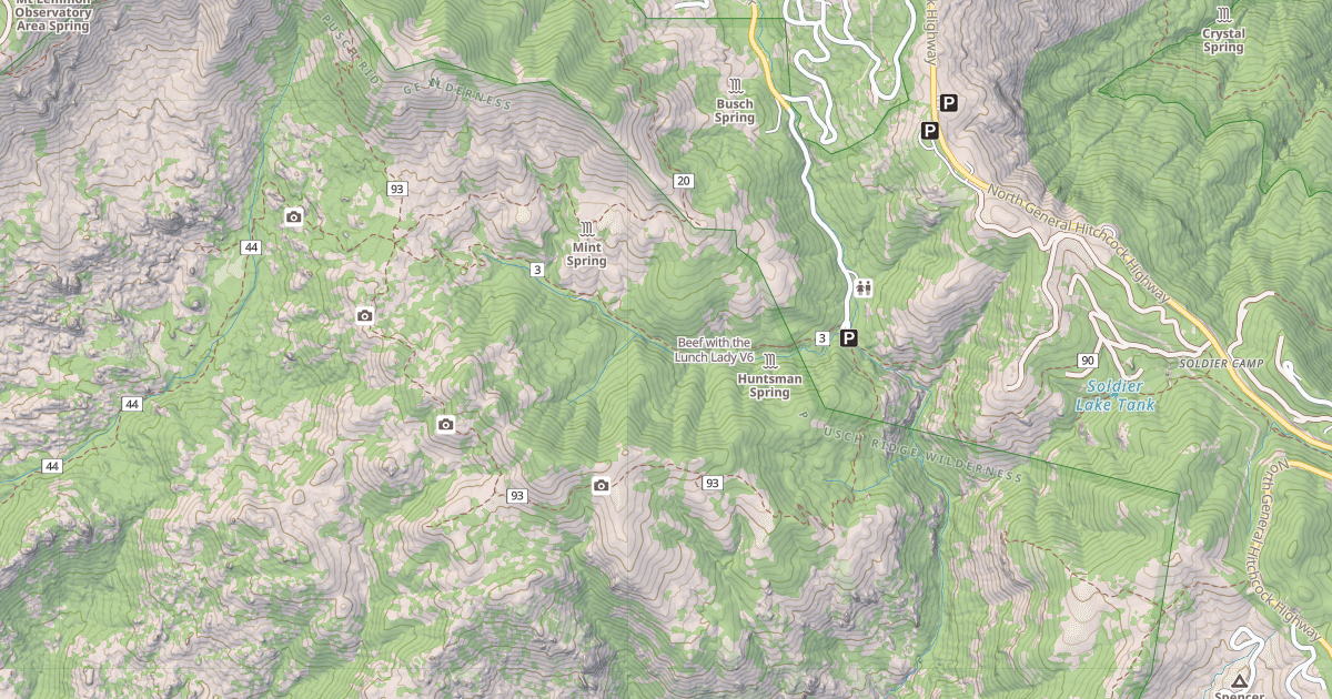 Map preview of Beef with the Lunch Lady