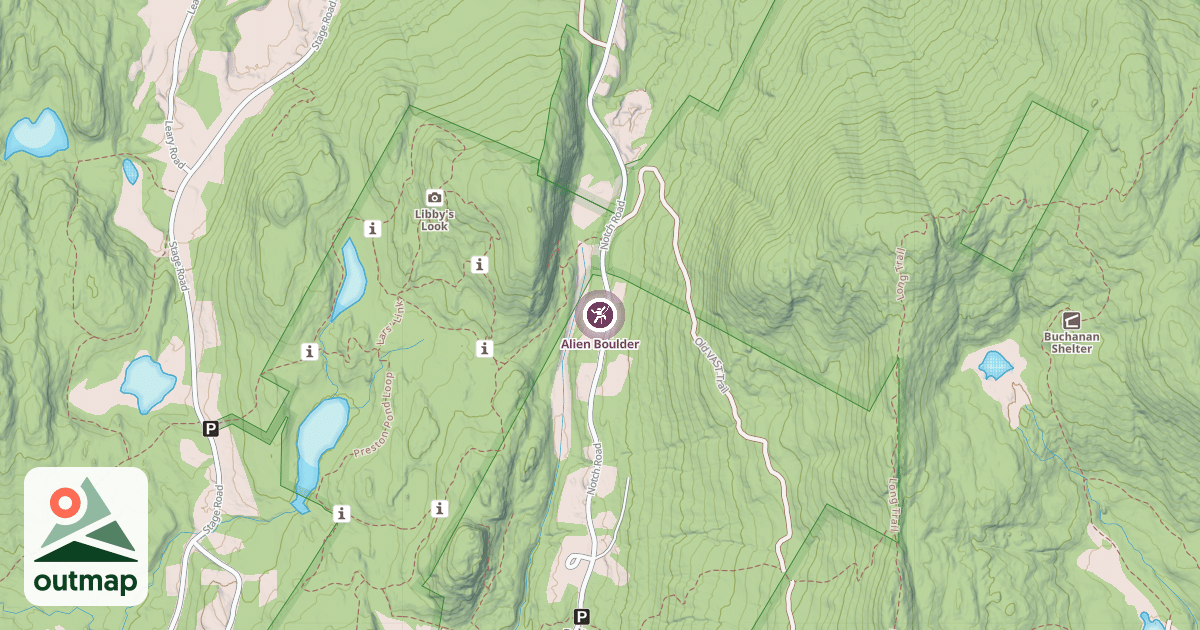 Map of Alien Boulder