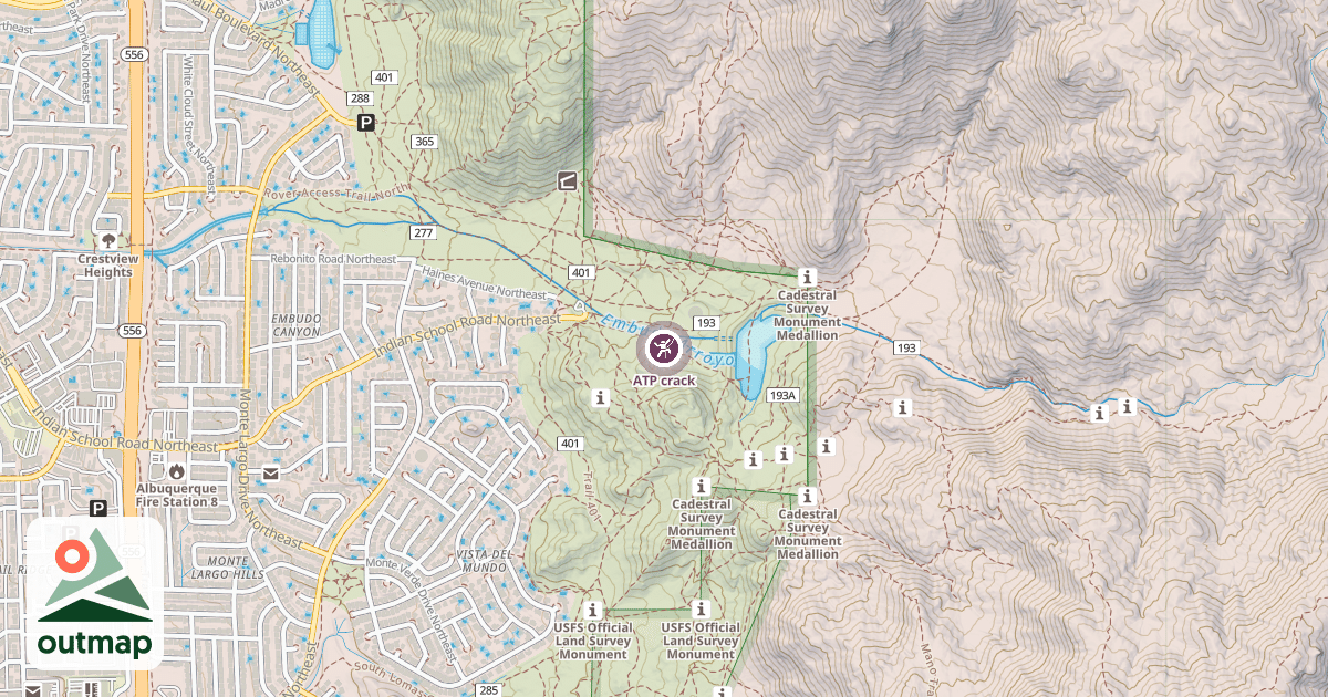 Map of ATP crack