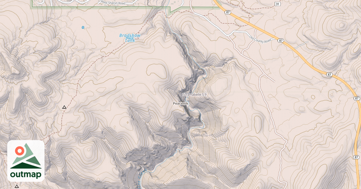 Map of Scramabelle