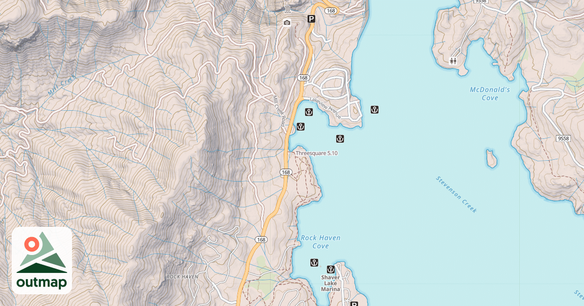 Map of Threesquare