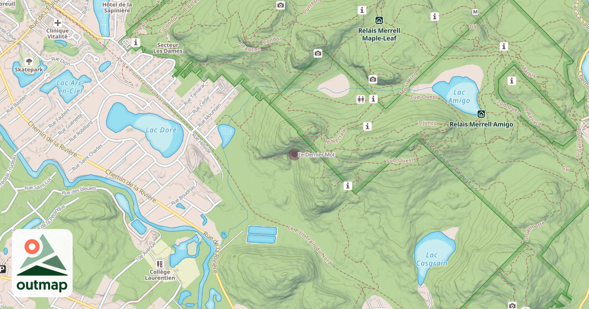 Map of Le Dernier Mot